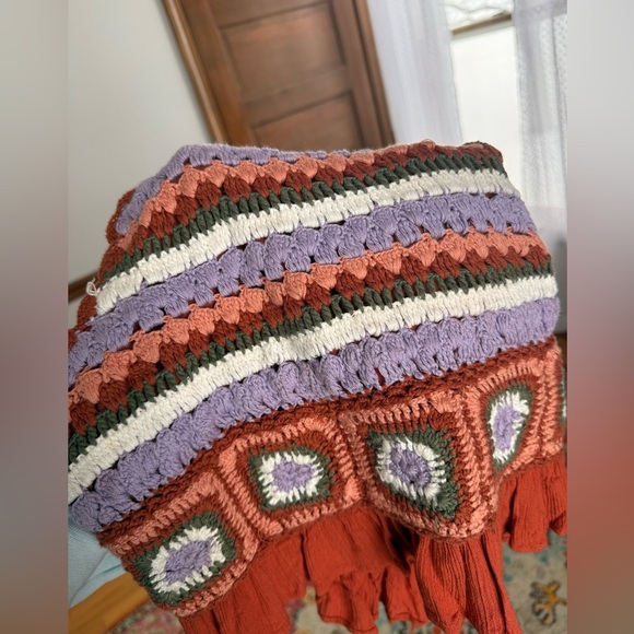 NWT Lucky Brand Crochet Halter Top - Picture 6 of 7